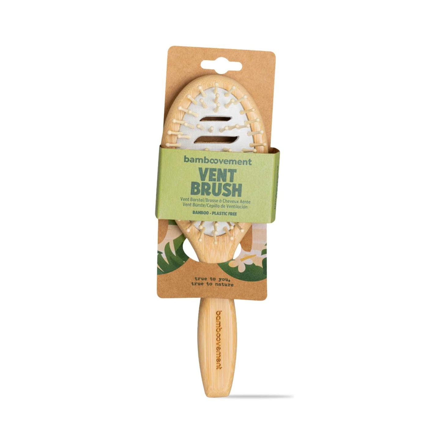 Bamboovement kitchen Bamboo Vent Brush - Plastic Free & Vegan - Bamboovement