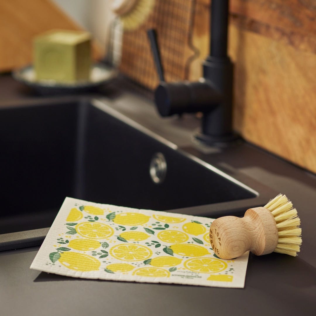 Eco Warehouse kitchen Swedish Dishcloth - Plastic-Free & Compostable - Made in Sweden - HappyEco