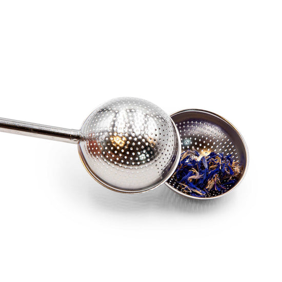 SoStraw Kitchen Tools & Utensils Stainless Steel Round Telescopic Tea Infuser - SoStraw