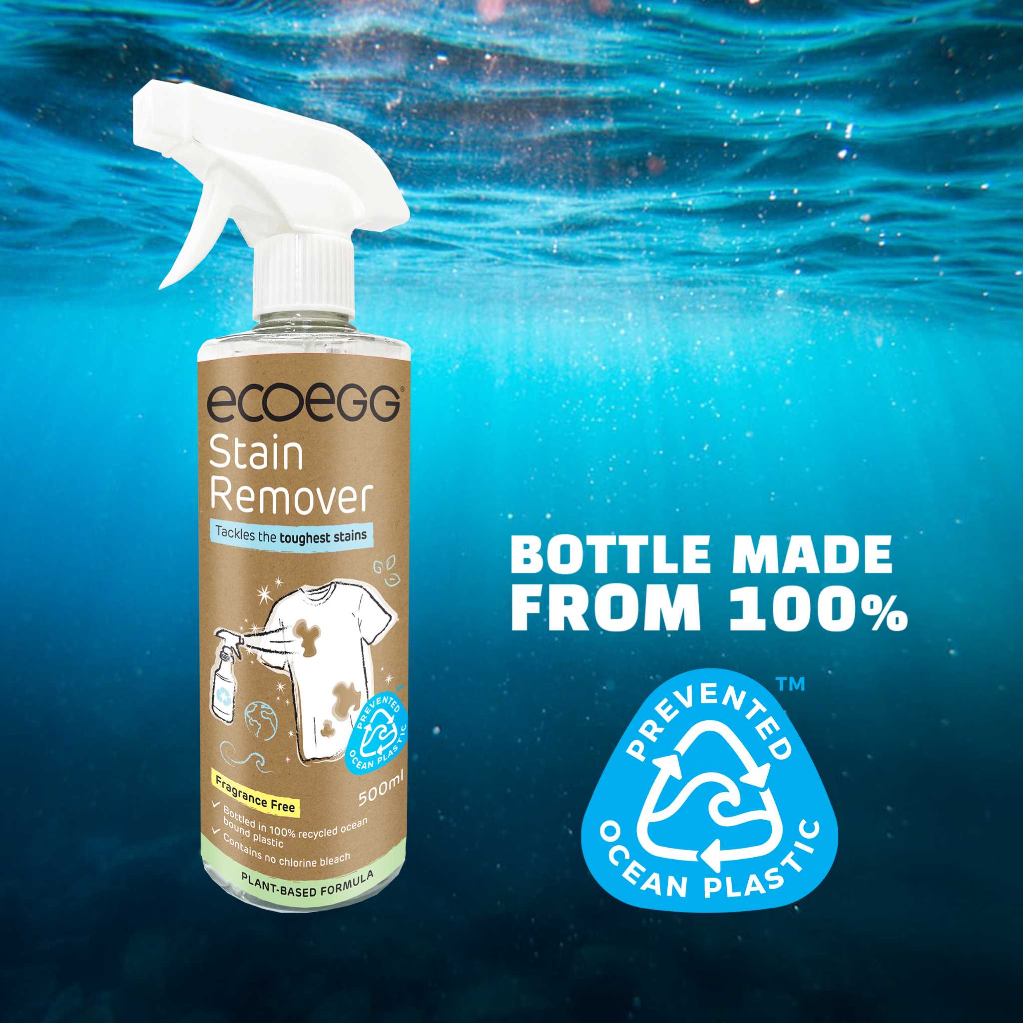 Eco Egg Stain Remover Spray 500ml Faerly