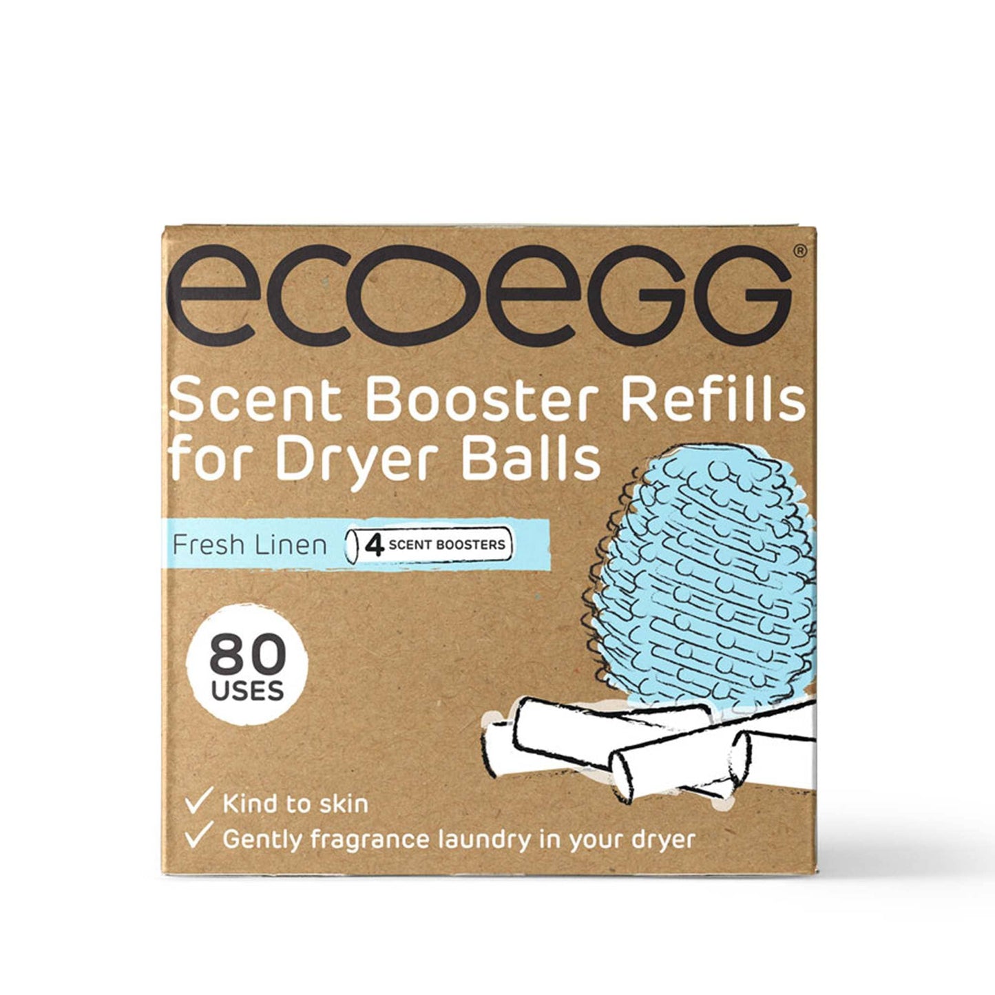 Eco Egg Laundry Eco Egg - Dryer Egg Refills - Fresh Linen