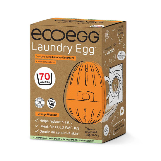 Eco Egg Laundry Eco Egg - Laundry Egg - 70 Washes -  Orange Blossom