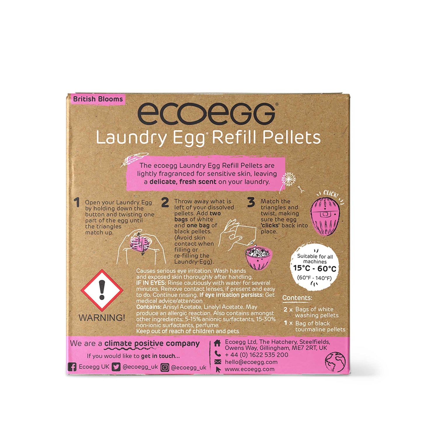 Eco Egg Laundry Eco Egg - Laundry Egg Refills - Floral Blooms