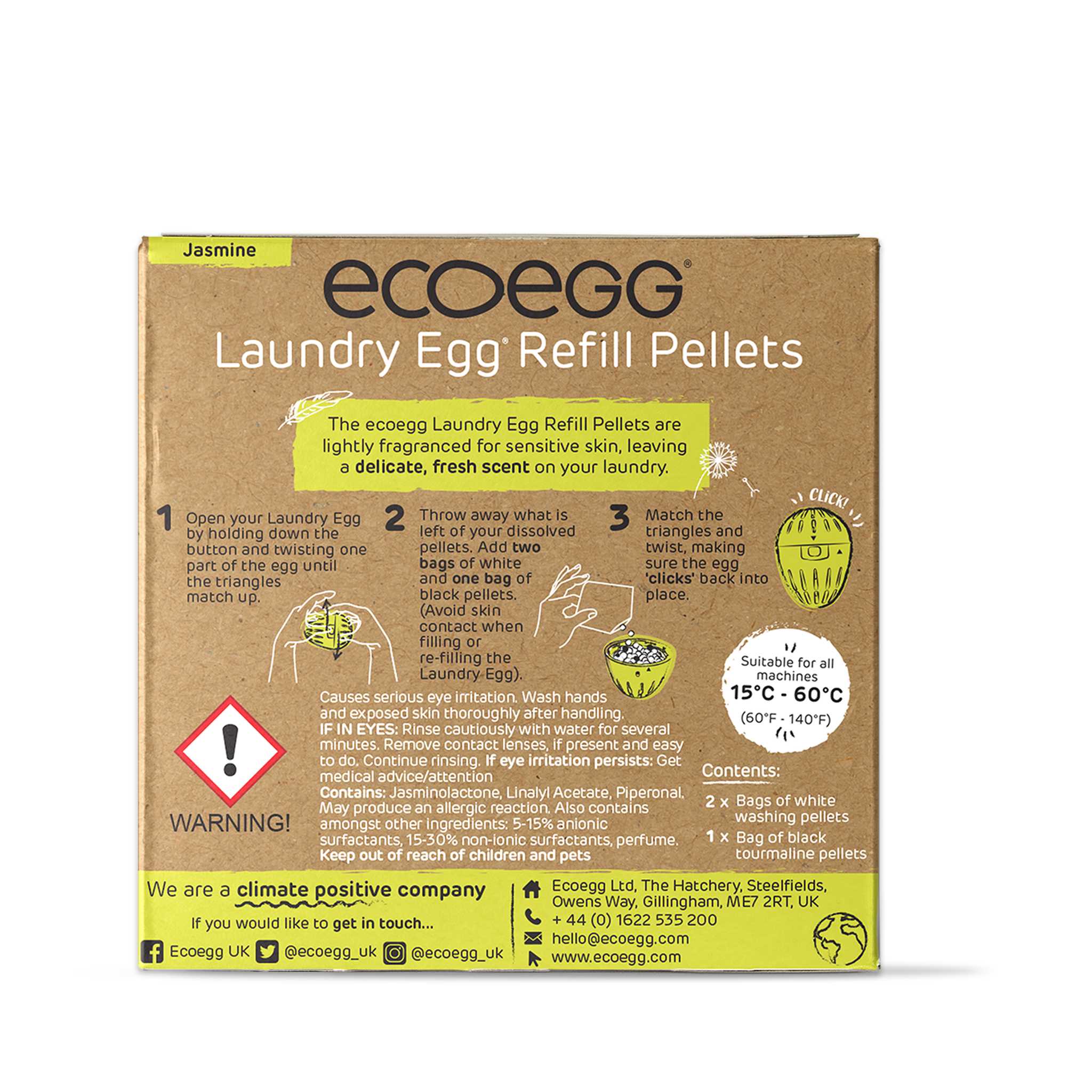 Eco Egg Laundry Egg Refills Jasmine Faerly