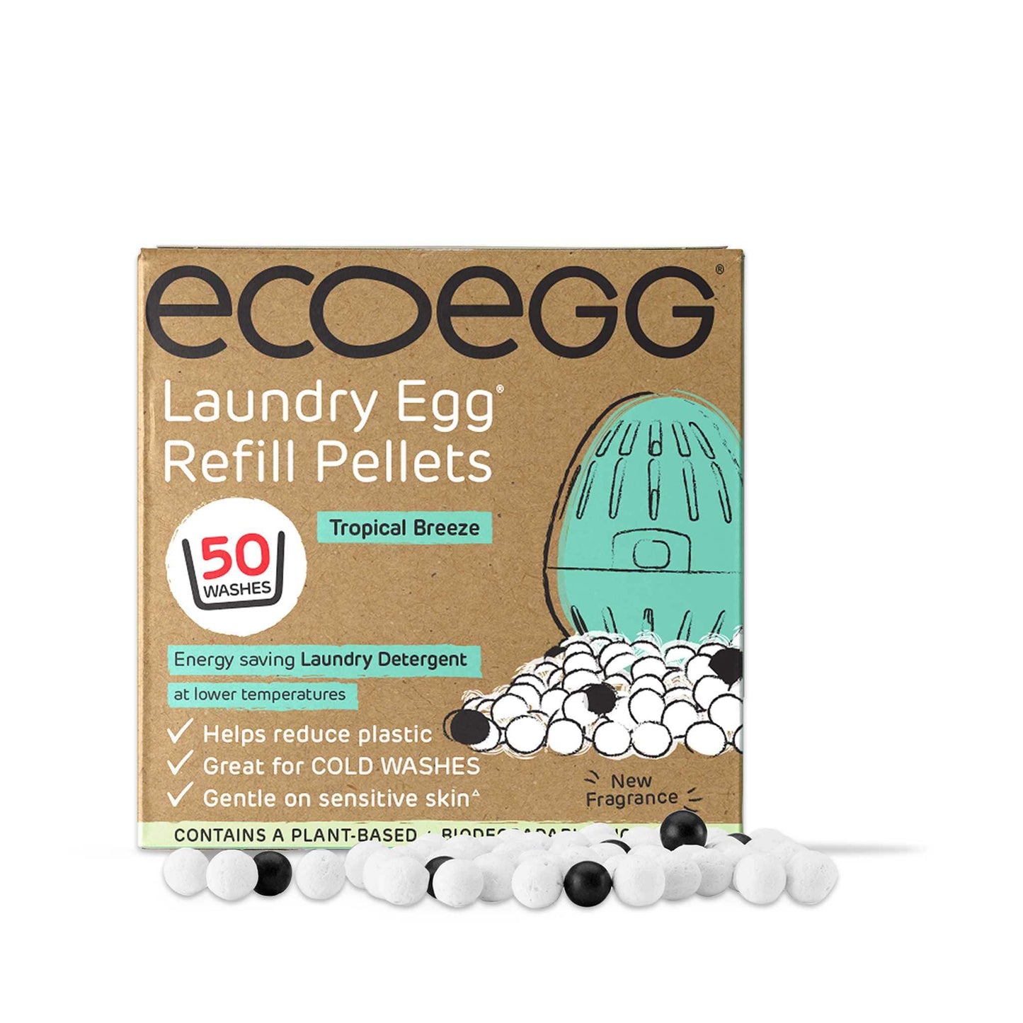 Eco Egg Laundry Eco Egg - Laundry Egg Refills - Tropical Breeze