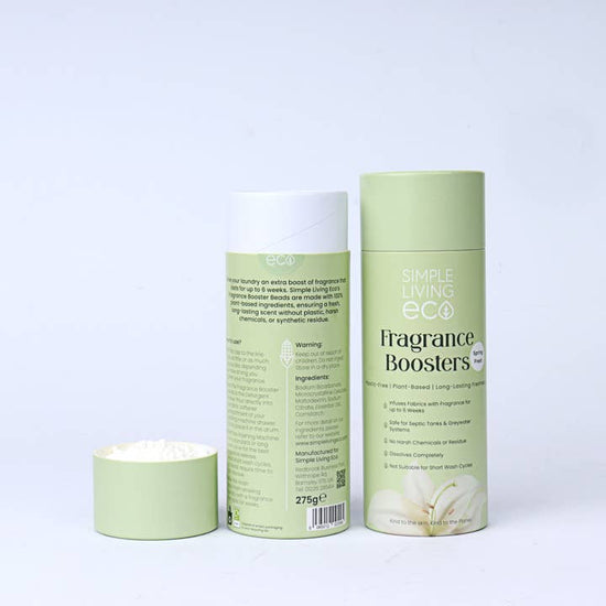 Simple Living Eco Laundry Plant-Based Fragrance Booster Beads for Laundry – Spring Fresh & Coconut – Biodegradable & Vegan