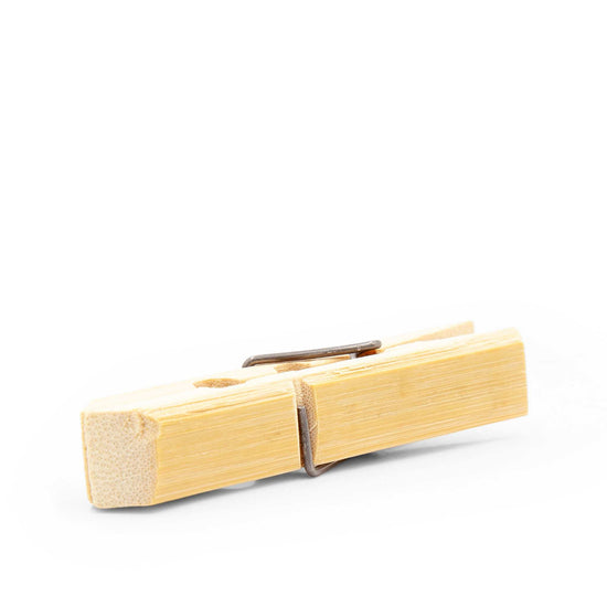 Re:gn Laundry Re:gn – Biodegradable Bamboo Clothes Pegs – Plastic-Free & Durable – 20 Pack