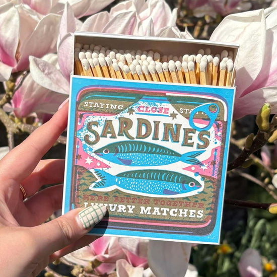 Archivist Lighters & Matches Archivist Long Safety Matches - Better Together Sardines