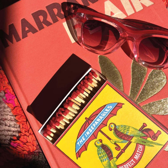 Archivist Lighters & Matches Archivist Long Safety Matches - The Inseparables - 125 Luxury Matches