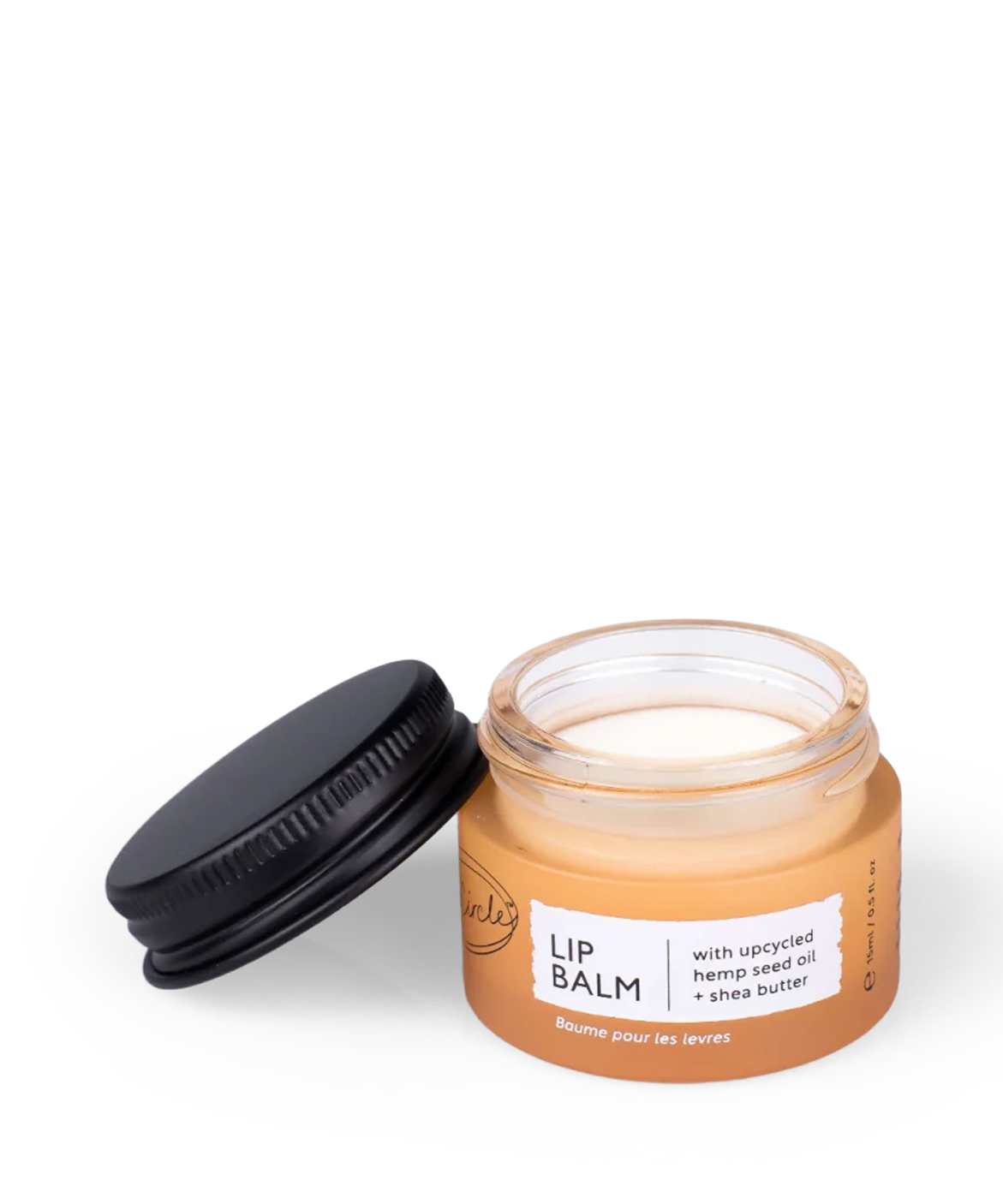 Upcircle Beauty Lip Balm Under the Mistletoe Bauble Gift - Lip Balm with Upcycled Hemp Seed Oil & Shea Butter - 15 ml - UpCircle