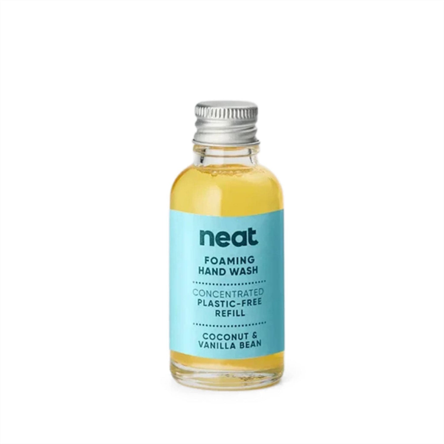 neat. Liquid Soap Foaming Hand Wash Refill Concentrate - Coconut & Vanilla Bean, 30ml - neat.