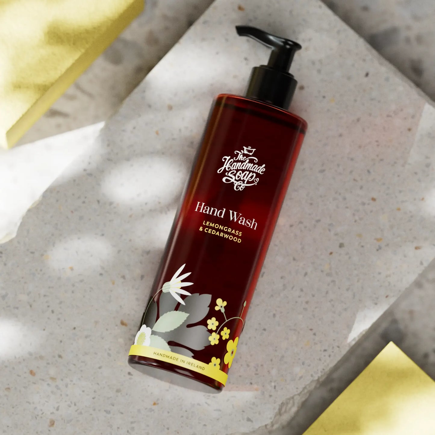 The Handmade Soap Company Liquid Soap Hand Wash - Lemongrass & Cedarwood, 250ml - The Handmade Soap Company