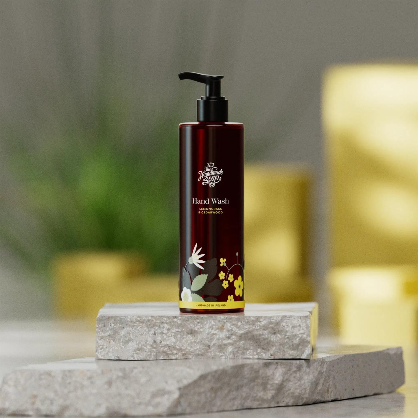 The Handmade Soap Company Liquid Soap Hand Wash - Lemongrass & Cedarwood, 250ml - The Handmade Soap Company