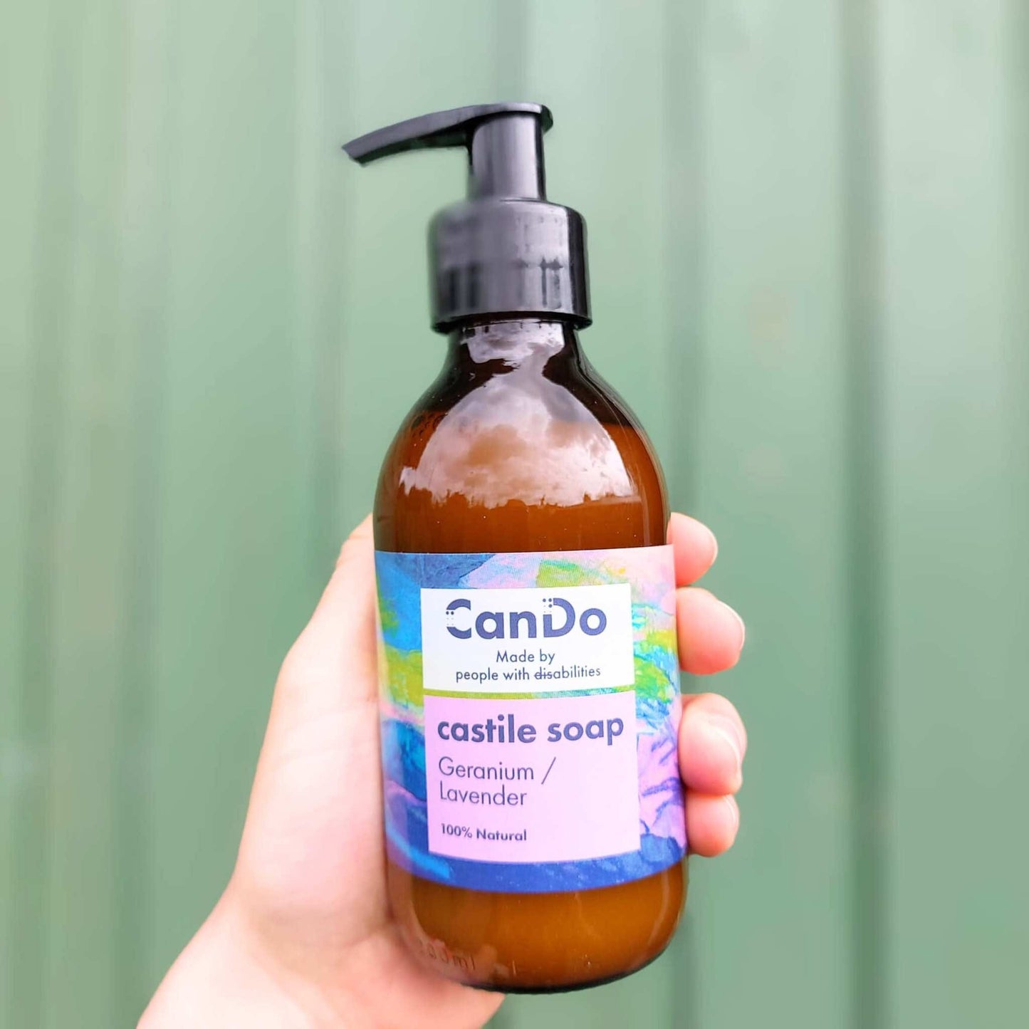 CanDo Liquid Soap Lavender and Geranium Castile Soap - CanDo