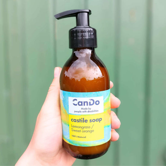 CanDo Liquid Soap Lemongrass and Sweet Orange Castile Soap 200ml - CanDo