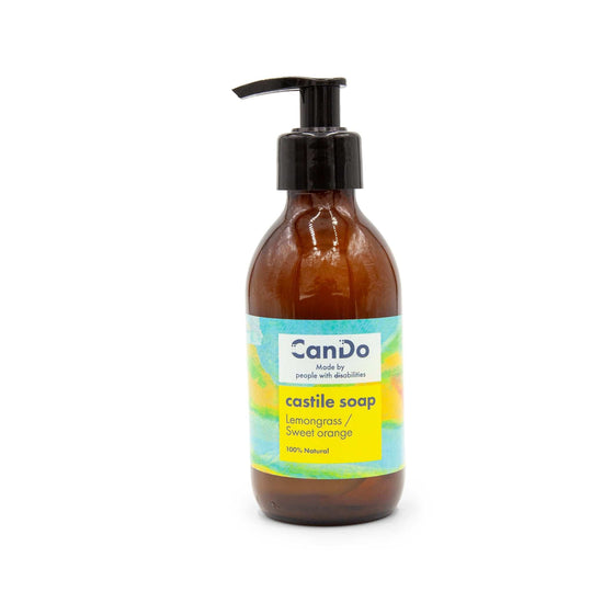 CanDo Liquid Soap Lemongrass and Sweet Orange Castile Soap 200ml - CanDo