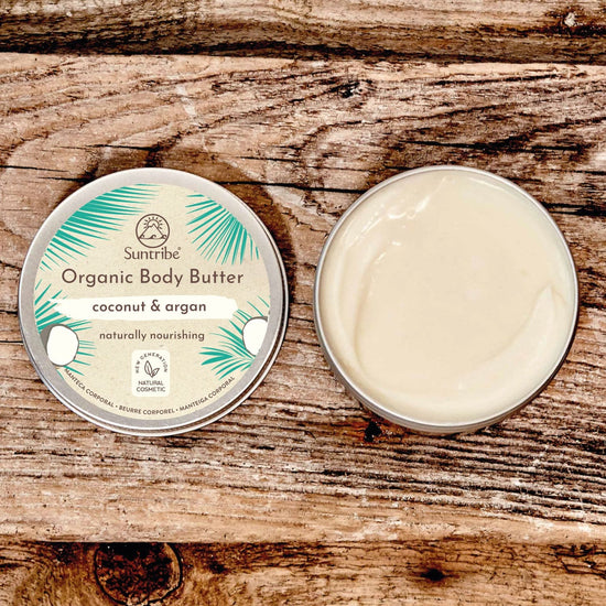 Suntribe Lotion & Moisturizer CLEARANCE - Suntribe All Natural Body Butter Coconut & Argan (150 ml)