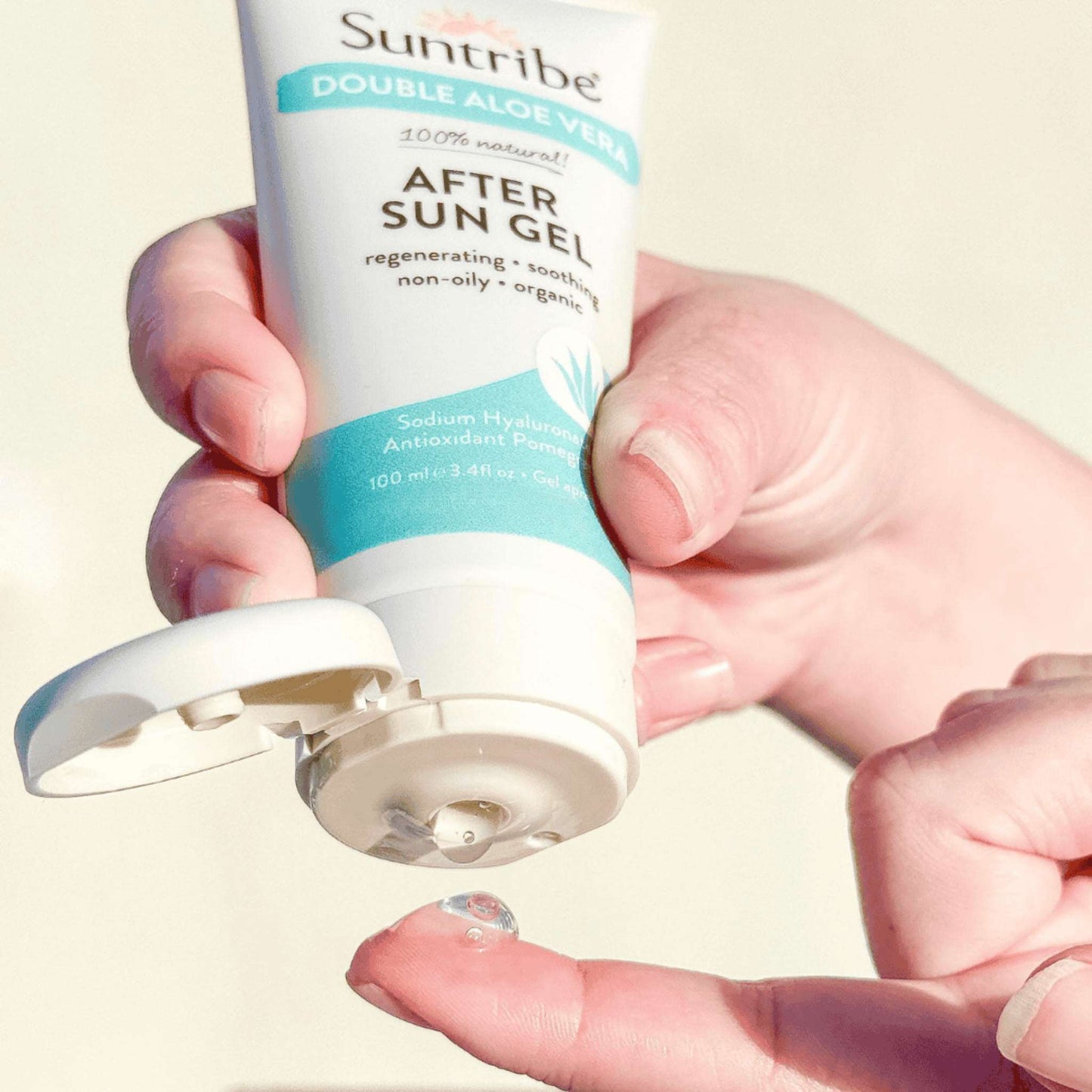 Suntribe Lotion & Moisturizer Suntribe Organic After Sun Gel with Double Aloe Vera 100ml