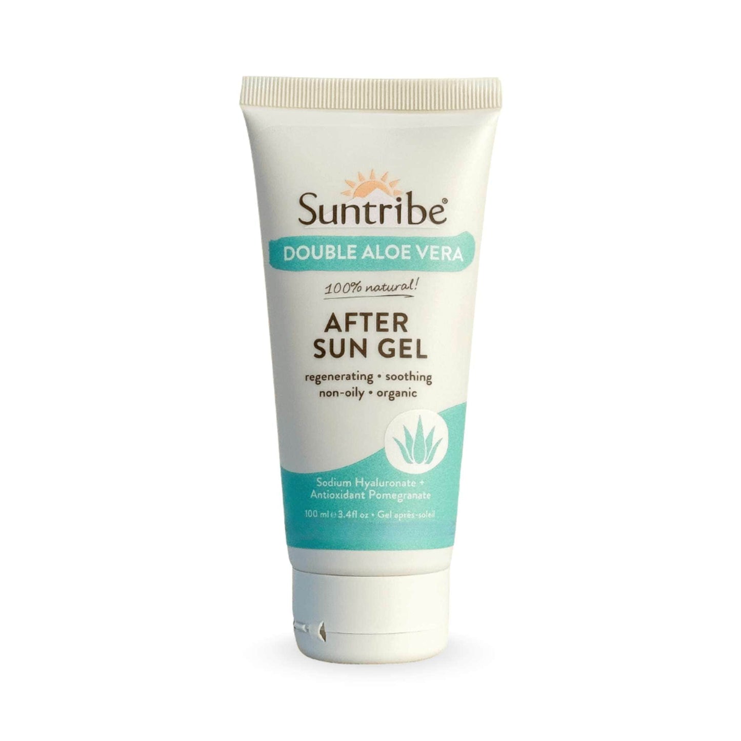 Suntribe Lotion & Moisturizer Suntribe Organic After Sun Gel with Double Aloe Vera 100ml