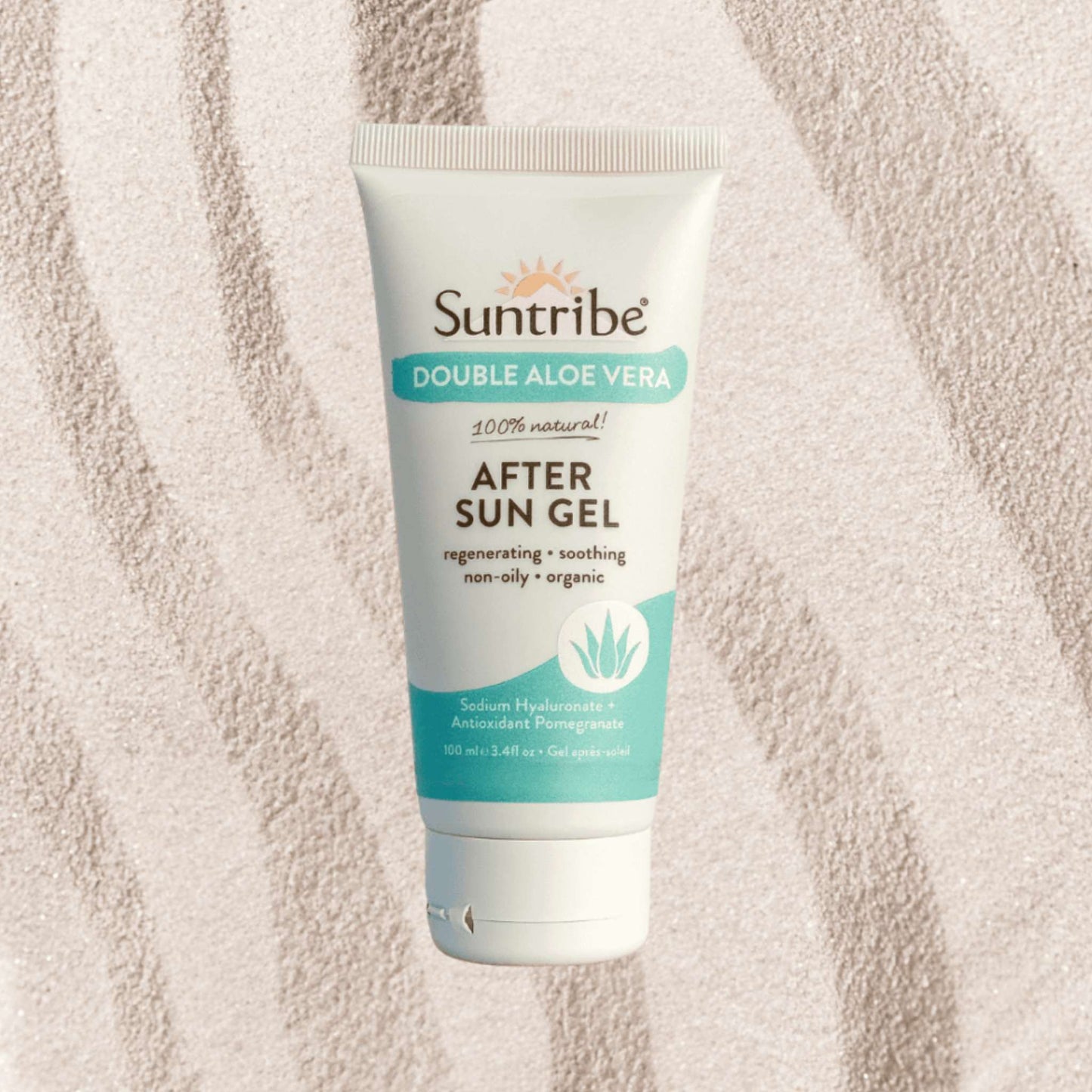 Suntribe Lotion & Moisturizer Suntribe Organic After Sun Gel with Double Aloe Vera 100ml