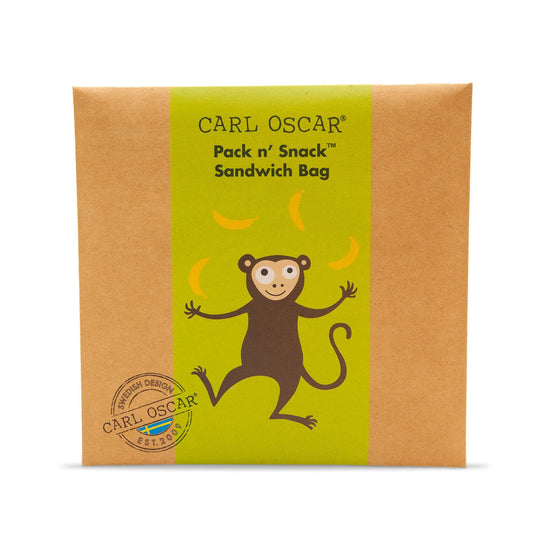 Carl Oscar Lunch Boxes & Totes Pack n' Snack Sandwich Bag- Carl Oscar