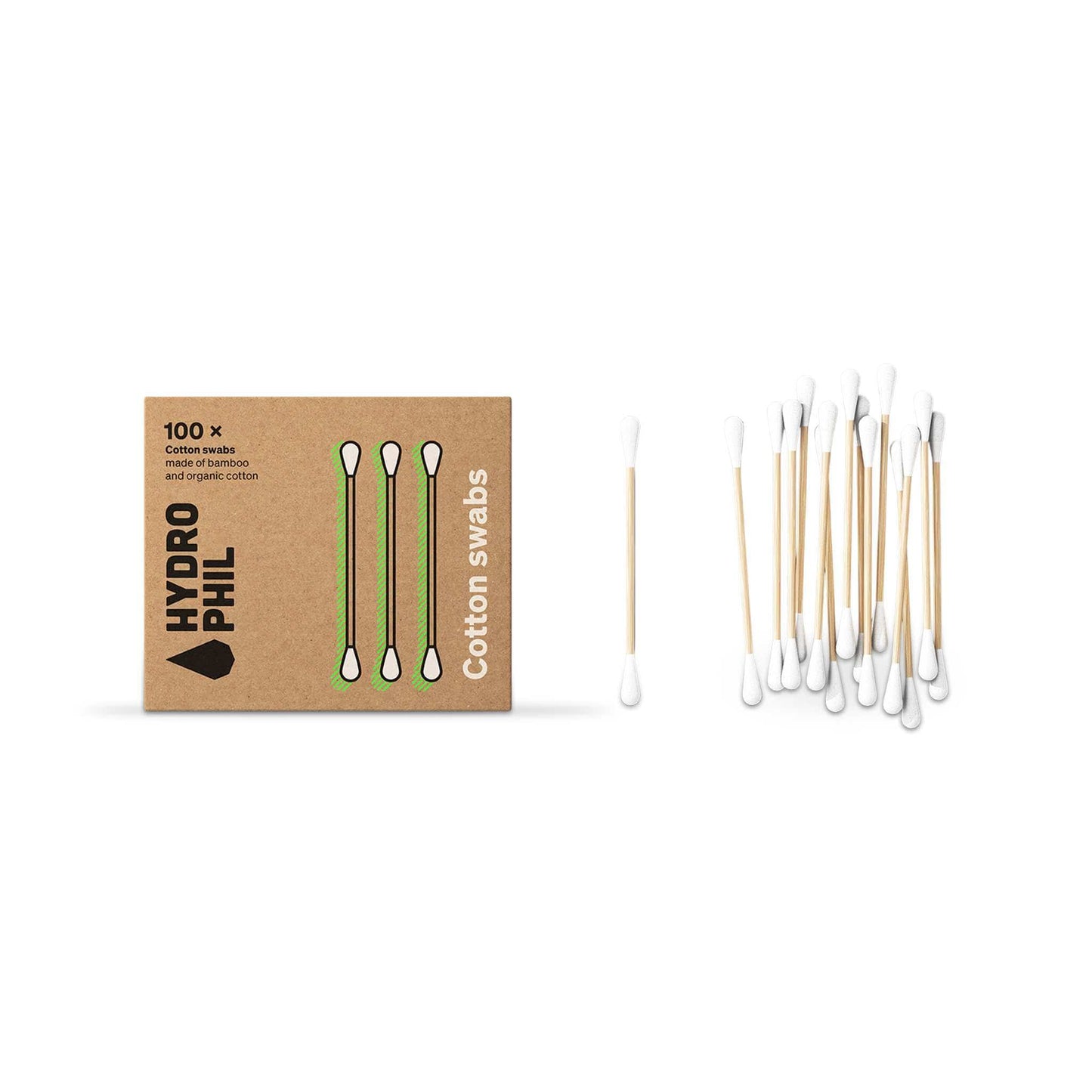 Hydrophil Make Up Hydrophil - Bamboo Cotton Buds - 100pcs