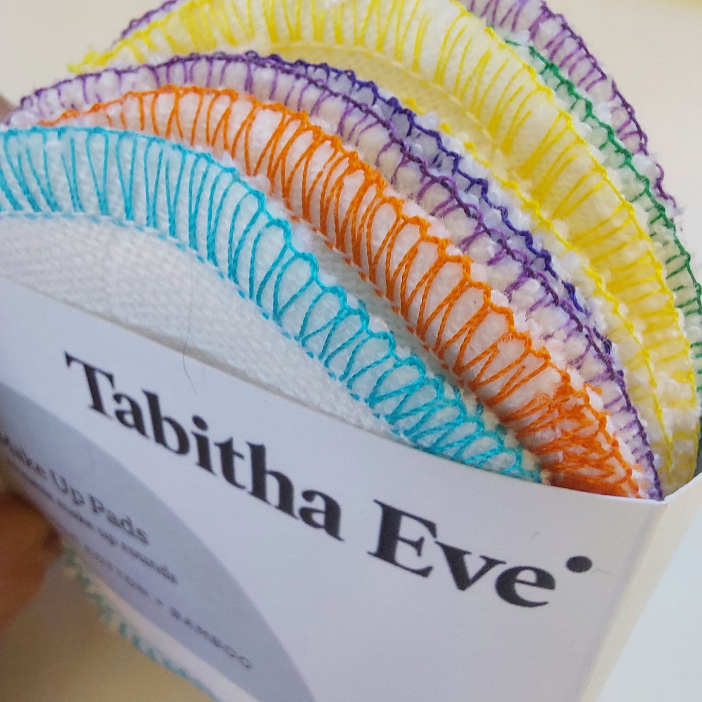 Tabitha Eve Makeup Removers Rainbow Facial Rounds - Pack of 10
