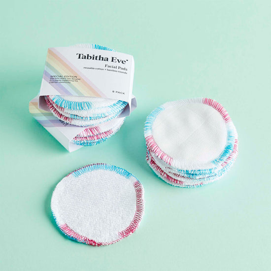 Tabitha Eve Makeup Removers Trans Pride Facial Rounds - Pack of 8