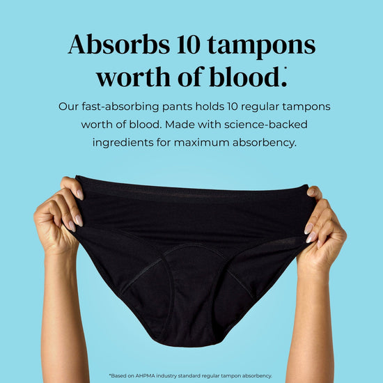 Mooncup Period Care Mooncup Period Pants - High Waisted - Black