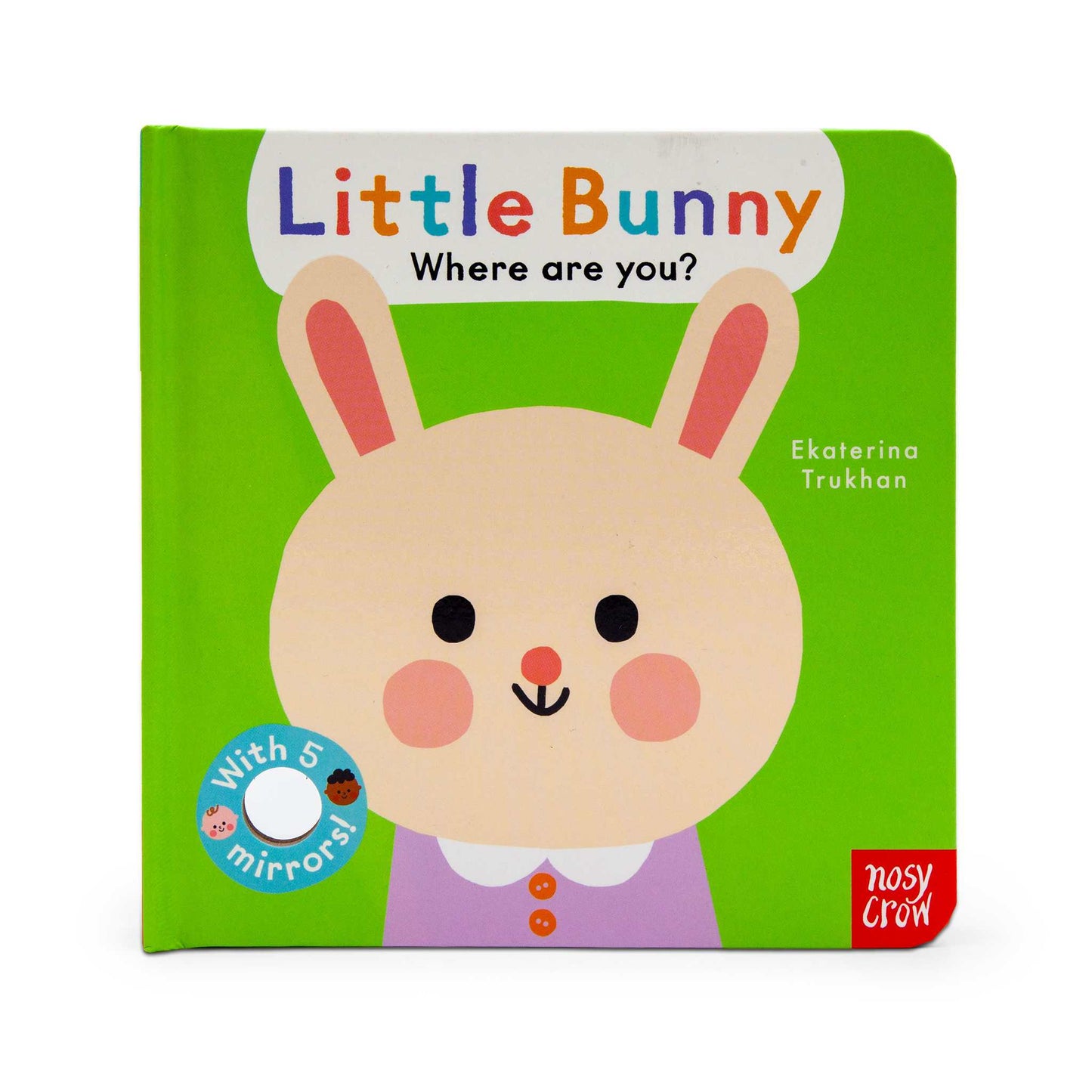 Our Bookshelf Print Books Baby Faces: Little Bunny, Where Are You? - Lift-the-Flap Mirror Board Book