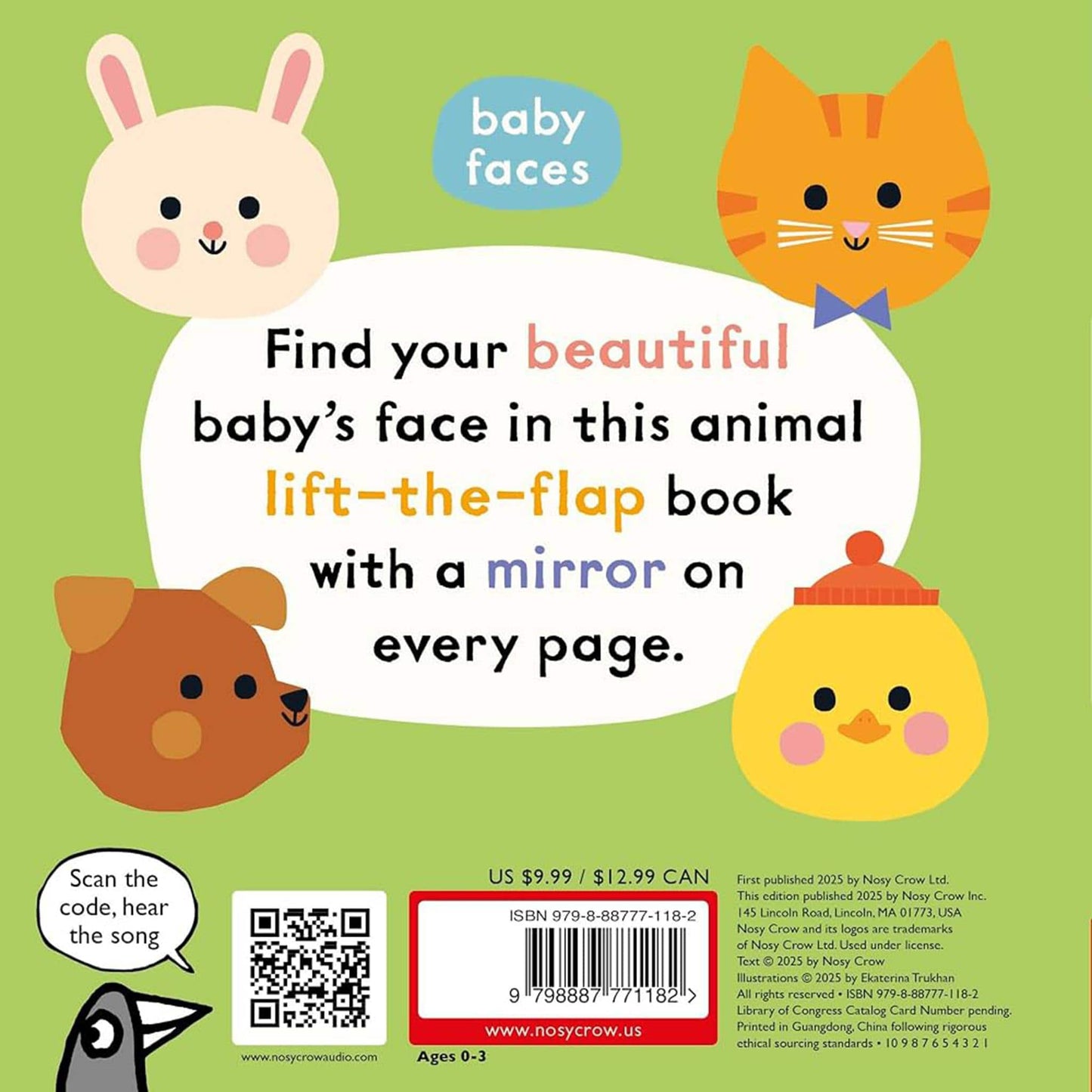 Our Bookshelf Print Books Baby Faces: Little Bunny, Where Are You? - Lift-the-Flap Mirror Board Book