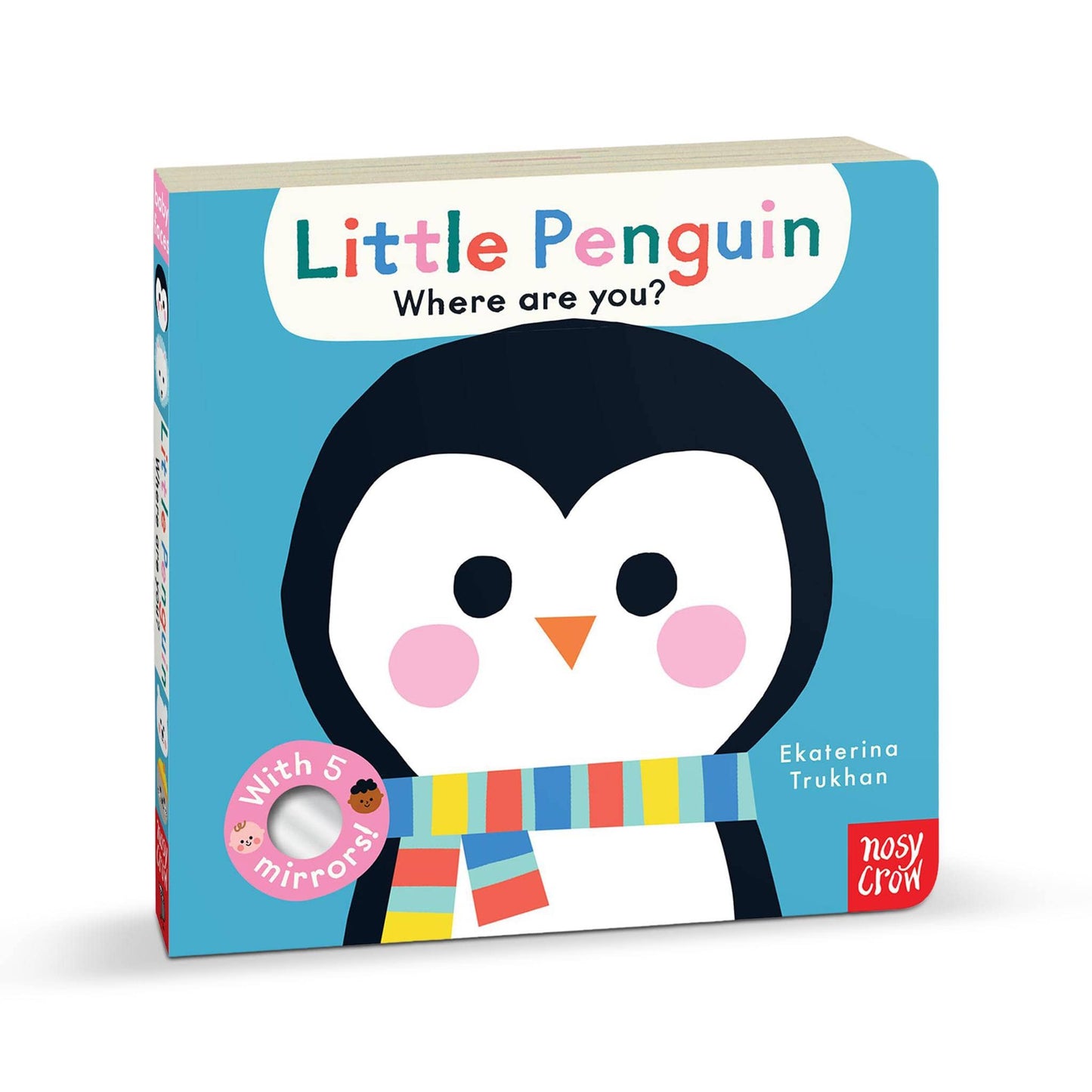 Our Bookshelf Print Books Baby Faces: Little Penguin, Where Are You? - Lift-the-Flap Mirror Board Book