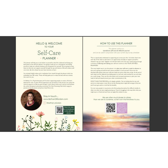 Bethan O'Riordan Print Books Self Care Planner by Bethan O'Riordan