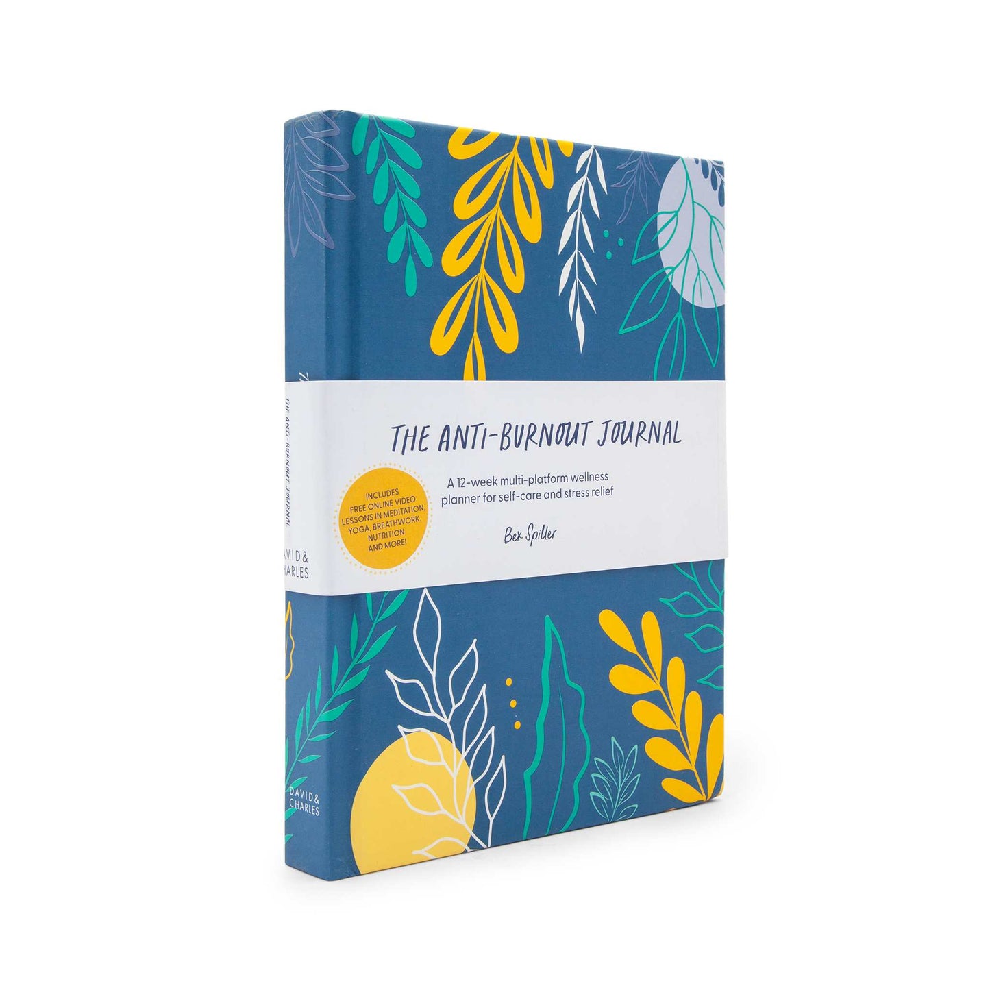 Our Bookshelf Print Books The Anti-Burnout Journal: A 12-week multi-platform wellness planner for self-care and stress relief - Hardcover