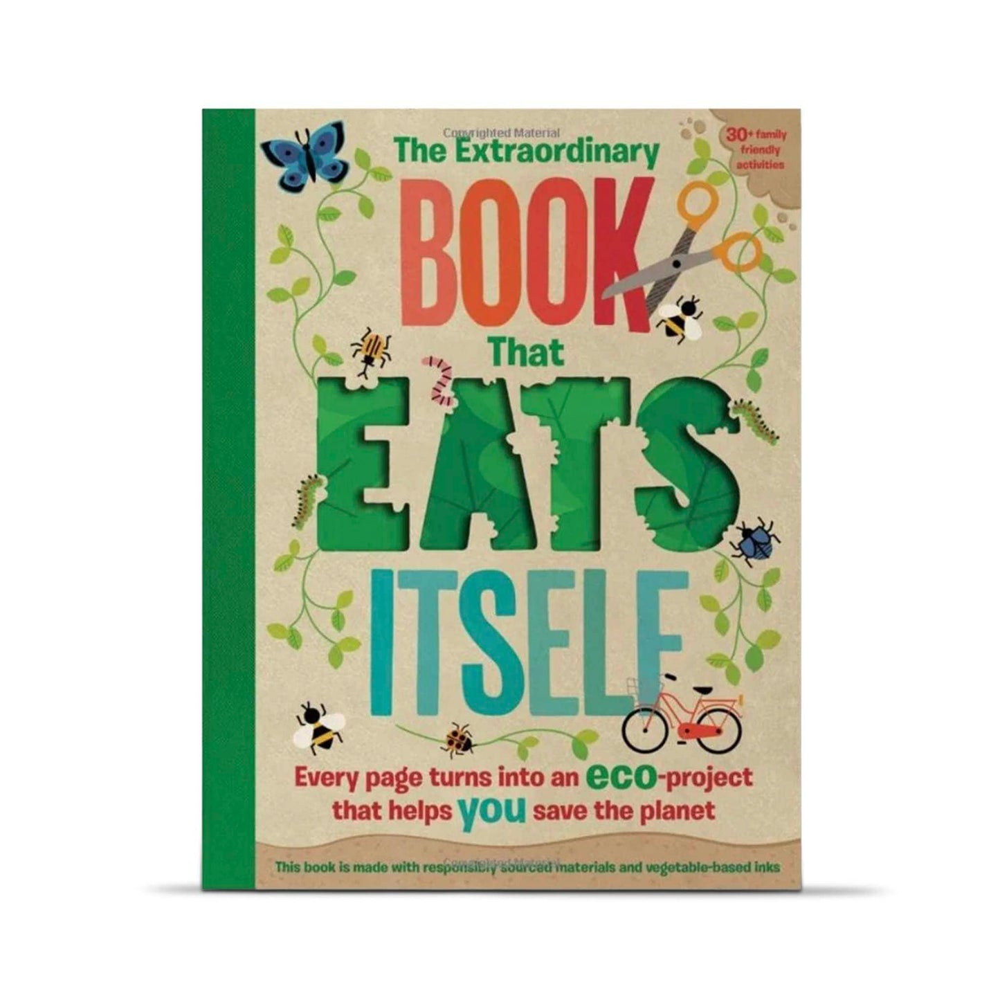 Our Bookshelf Print Books The Extraordinary Book That Eats Itself - Kids Craft & Eco Project Book - Illustrated - Ages 7+