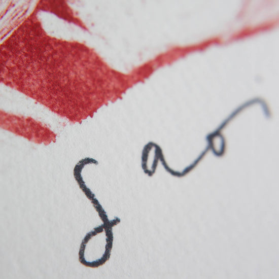 Pickled Pom Pom Prints Saoirse don Phalaistín - Limited Edition Art Print Supporting Palestine