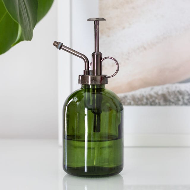Something Different Wholesale Reusable Bottles Green Minimalist Glass Plant Mister