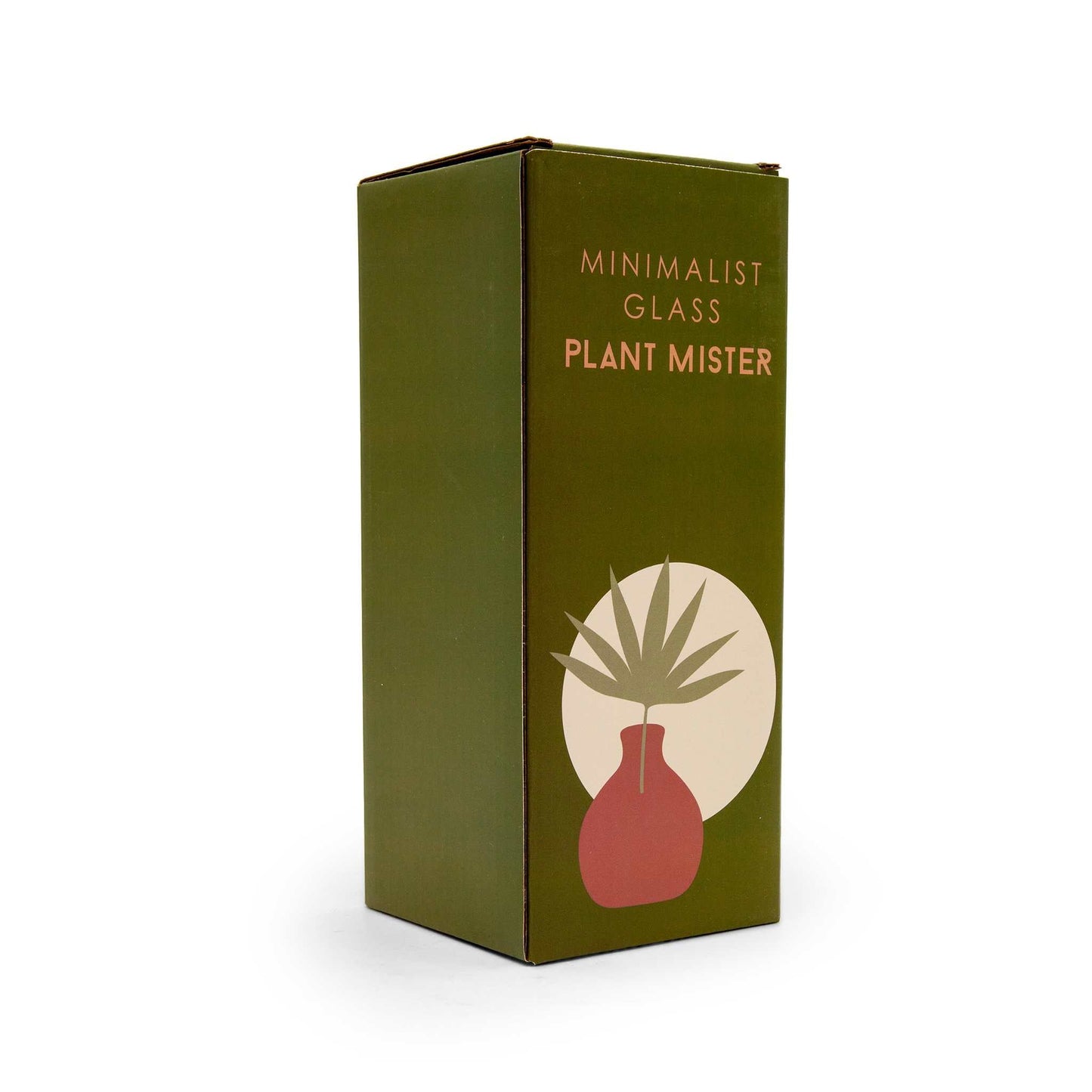 Something Different Reusable Bottles Green Minimalist Glass Plant Mister