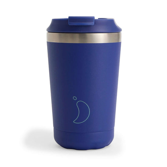 Chilly's reusable cups & bottles Blue Chilly's Coffee Cup Original - Leakproof Insulated Recycled Cup - 340ml