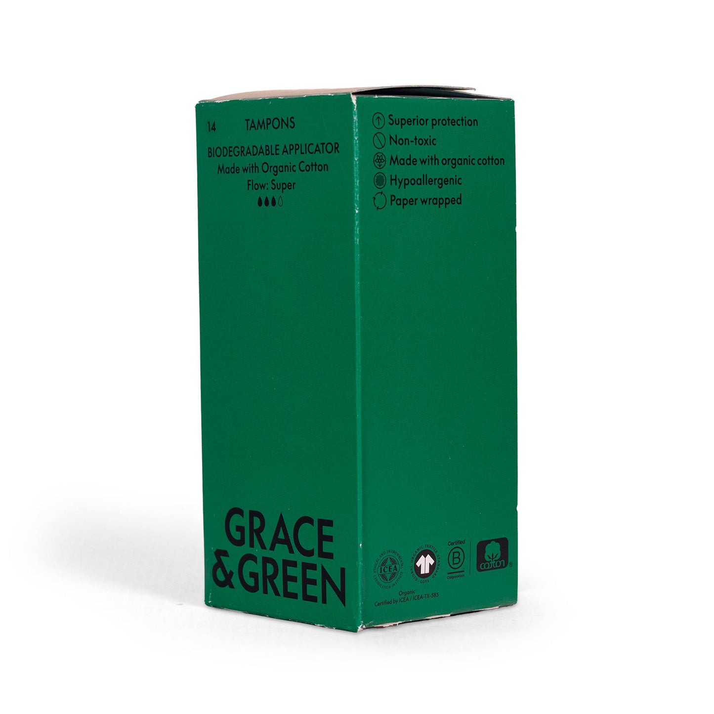 Grace & Green Sanitary Wear Grace & Green - Tampons Applicator Super