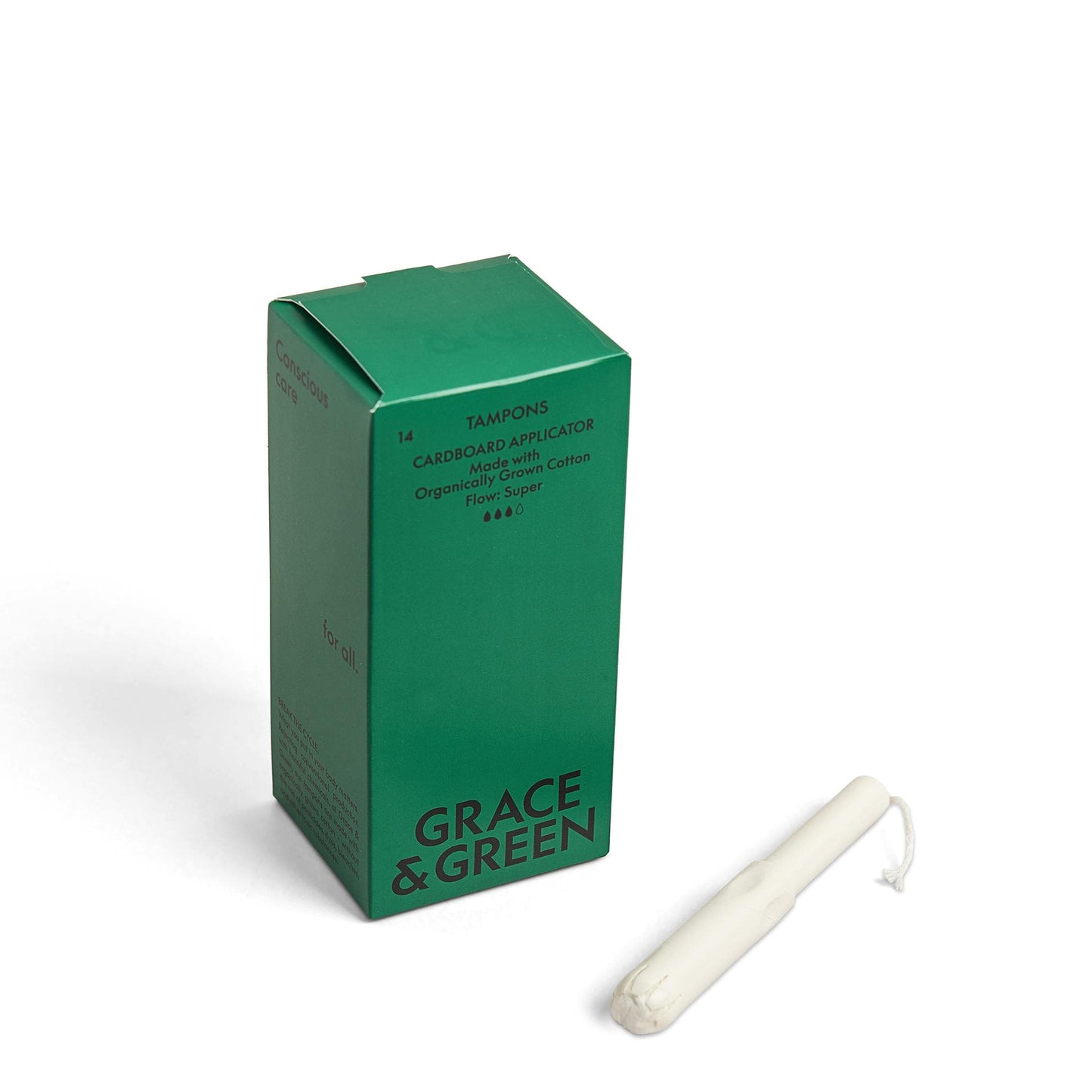 Grace & Green Sanitary Wear Grace & Green - Tampons Applicator Super