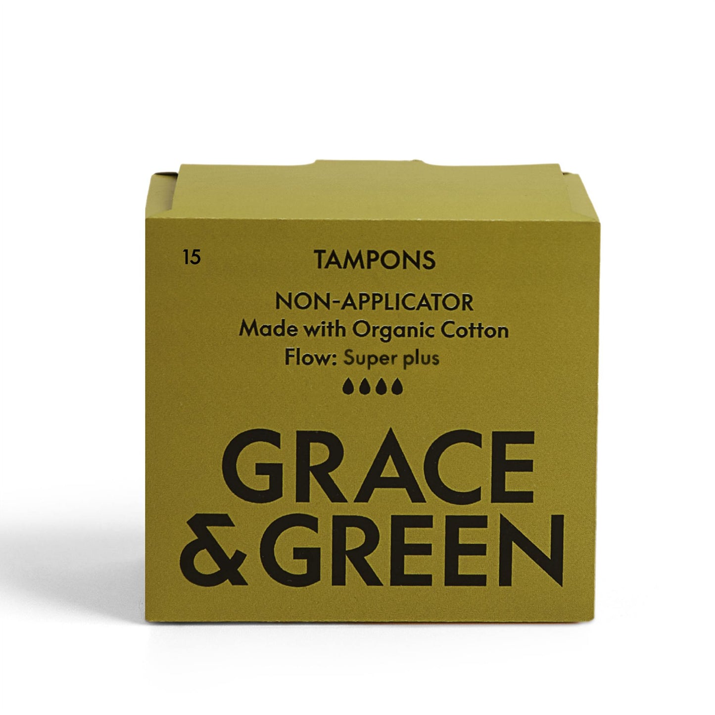 Grace & Green Sanitary Wear Grace & Green - Tampons Super Plus Non Applicator