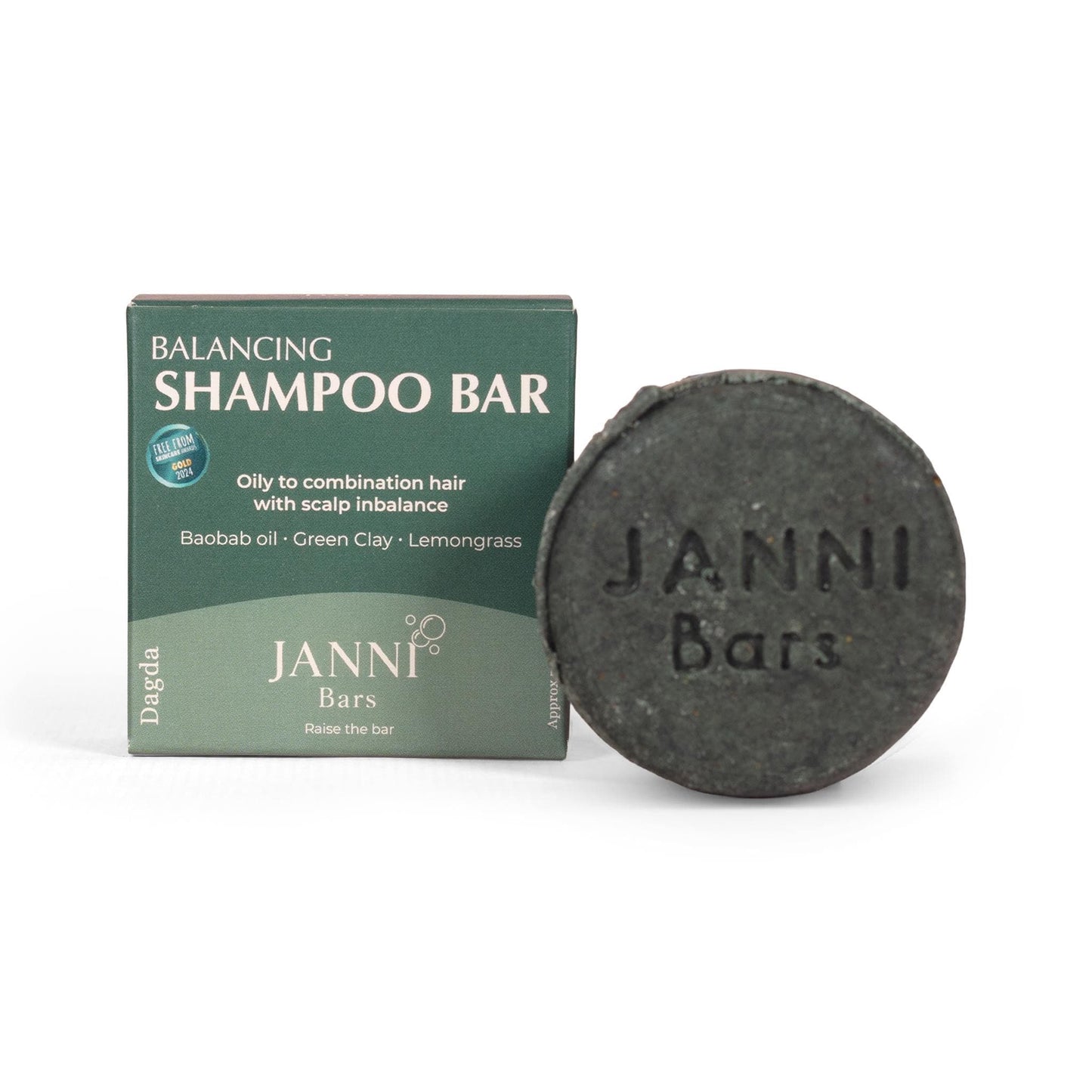 Janni Bars Shampoo Balancing Shampoo Bar for Combination Hair - Dagda - Janni Bars