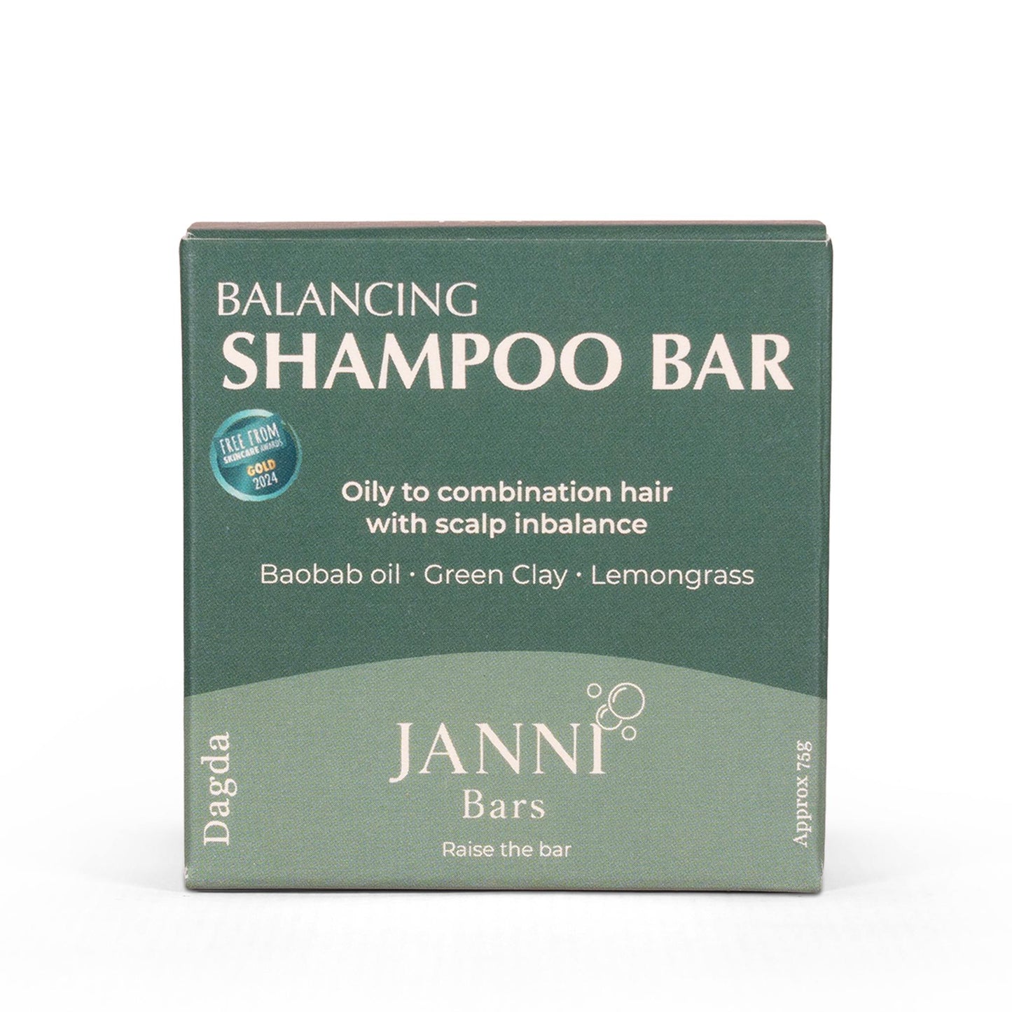 Janni Bars Shampoo Balancing Shampoo Bar for Combination Hair - Dagda - Janni Bars