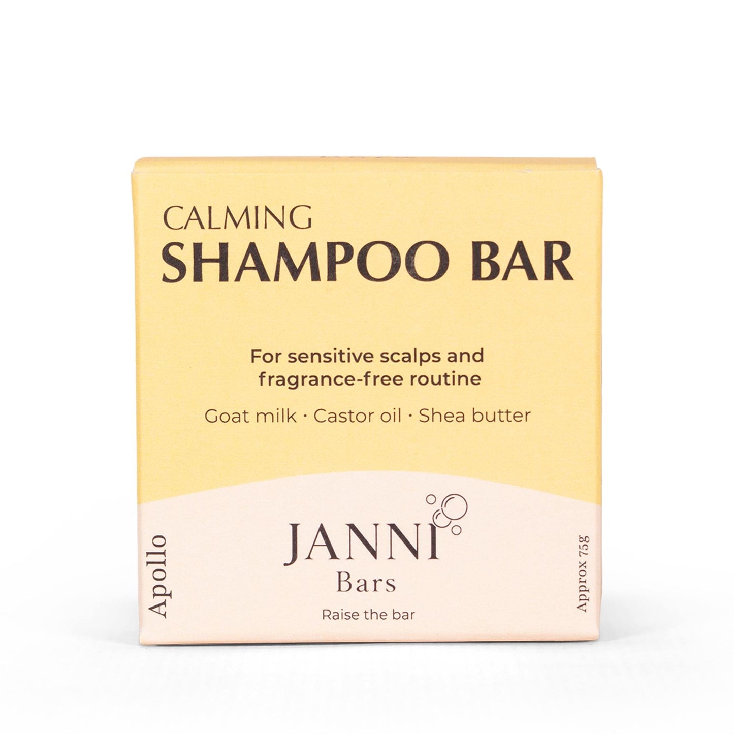 Janni Bars Shampoo Calming Shampoo Bar for Sensitive Scalp - Apollo - Janni Bars