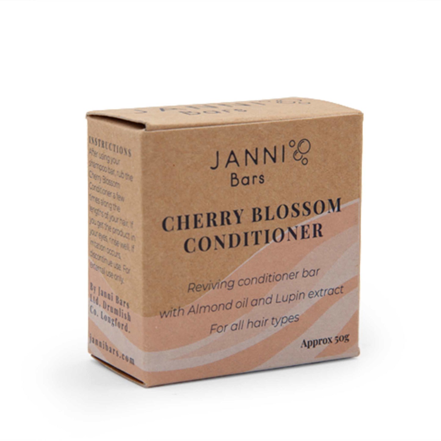 Janni Bars Shampoo Cherry Blossom Conditioner Bar - Reviving for All Hair Types - Janni Bars