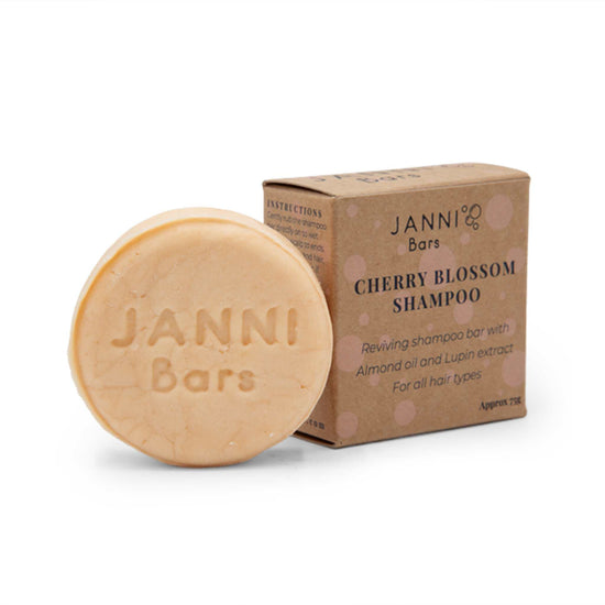 Janni Bars Shampoo Cherry Blossom Shampoo Bar - Reviving for All Hair Types - Janni Bars