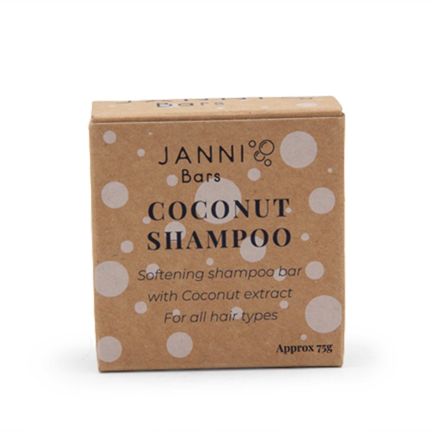 Janni Bars Shampoo Coconut Shampoo Bar - Softening for All Hair Types - Janni Bars