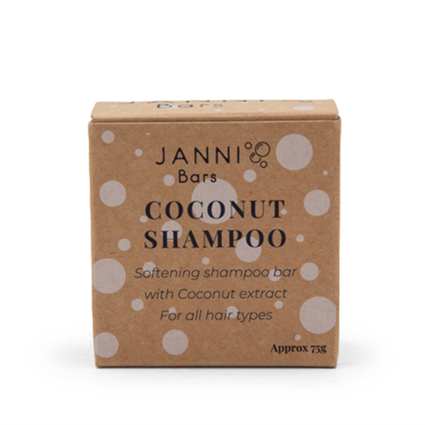 Janni Bars Shampoo Coconut Shampoo Bar - Softening for All Hair Types - Janni Bars