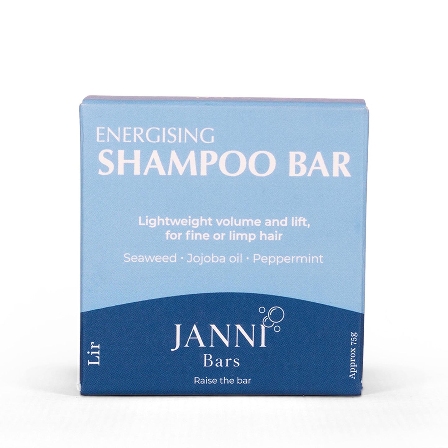Janni Bars Shampoo Energising Shampoo Bar for Fine & Limp Hair - Lir - Janni Bars